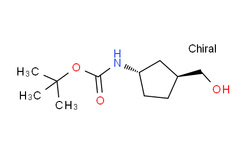 CAS No. 497159-95-2, tert-Butyl ((1S,3S)-3-(hydroxymethyl)cyclopentyl)carbamate