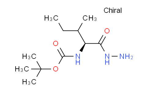 CAS No. 39571-37-4, tert-Butyl ((2S)-1-hydrazinyl-3-methyl-1-oxopentan-2-yl)carbamate