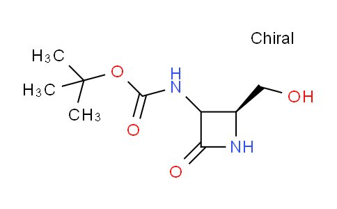 CAS No. 2166342-77-2, tert-Butyl ((2S)-2-(hydroxymethyl)-4-oxoazetidin-3-yl)carbamate