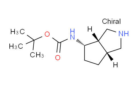 CAS No. 1821743-21-8, tert-Butyl ((3aS,4S,6aR)-octahydrocyclopenta[c]pyrrol-4-yl)carbamate