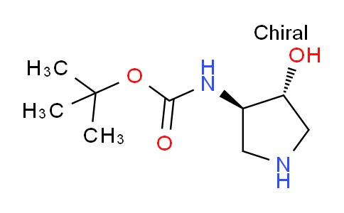 CAS No. 1203566-77-1, tert-Butyl ((3R,4R)-4-hydroxypyrrolidin-3-yl)carbamate