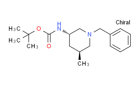 CAS No. 951163-63-6, tert-Butyl ((3S,5S)-1-benzyl-5-methylpiperidin-3-yl)carbamate