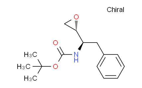CAS No. 156474-21-4, tert-Butyl ((R)-1-((R)-oxiran-2-yl)-2-phenylethyl)carbamate