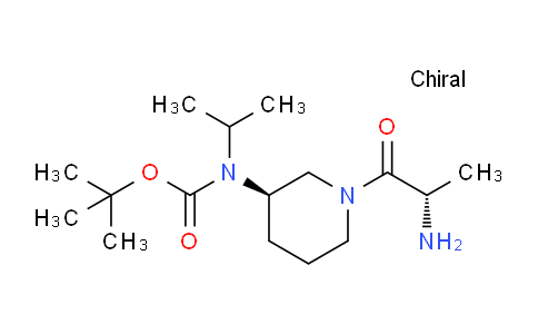 CAS No. 1401668-25-4, tert-Butyl ((R)-1-((S)-2-aminopropanoyl)piperidin-3-yl)(isopropyl)carbamate