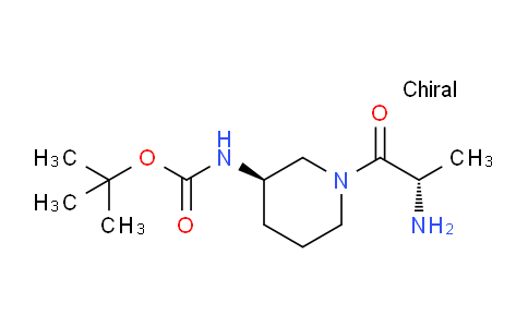 CAS No. 1401668-71-0, tert-Butyl ((R)-1-((S)-2-aminopropanoyl)piperidin-3-yl)carbamate