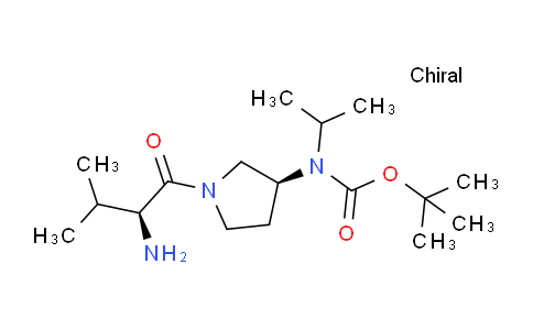 CAS No. 1401667-49-9, tert-Butyl ((S)-1-((S)-2-amino-3-methylbutanoyl)pyrrolidin-3-yl)(isopropyl)carbamate