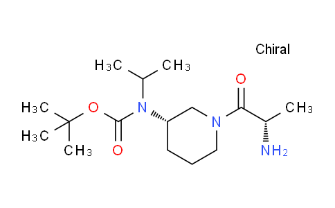 CAS No. 1401668-73-2, tert-Butyl ((S)-1-((S)-2-aminopropanoyl)piperidin-3-yl)(isopropyl)carbamate