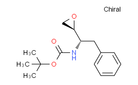 CAS No. 286019-82-7, tert-Butyl ((S)-1-((S)-oxiran-2-yl)-2-phenylethyl)carbamate