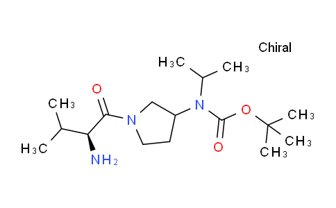 CAS No. 1354028-04-8, tert-Butyl (1-((S)-2-amino-3-methylbutanoyl)pyrrolidin-3-yl)(isopropyl)carbamate