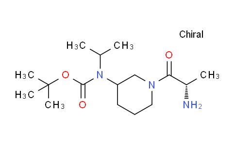CAS No. 1354026-82-6, tert-Butyl (1-((S)-2-aminopropanoyl)piperidin-3-yl)(isopropyl)carbamate