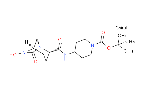 CAS No. 1174020-64-4, tert-Butyl 4-((1R,2S,5R)-6-hydroxy-7-oxo-1,6-diazabicyclo[3.2.1]octane-2-carboxamido)piperidine-1-carboxylate