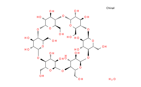 CAS No. 51211-51-9, α-Cyclodextrin xhydrate
