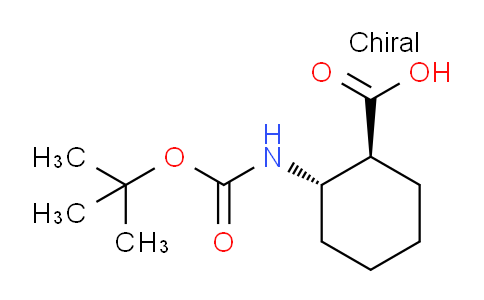 CAS No. 488703-60-2, (1S,2S)-2-((tert-Butoxycarbonyl)amino)cyclohexanecarboxylic acid