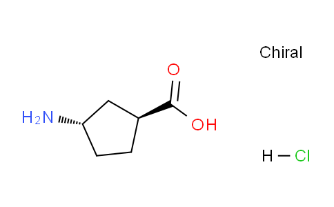 CAS No. 2243913-36-0, (1S,3S)-3-Aminocyclopentanecarboxylic acid hydrochloride