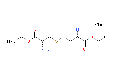 CAS No. 583-89-1, (2R,2'R)-Diethyl 3,3'-disulfanediylbis(2-aminopropanoate)