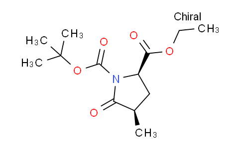 CAS No. 871727-75-2, (2R,4R)-1-tert-Butyl 2-ethyl 4-methyl-5-oxopyrrolidine-1,2-dicarboxylate