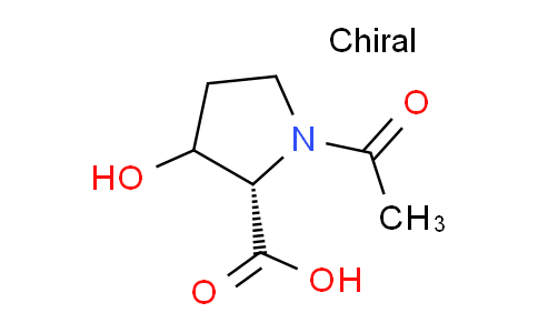 CAS No. 1049807-05-7, (2S)-1-Acetyl-3-hydroxypyrrolidine-2-carboxylic acid