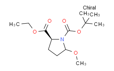 CAS No. 194594-24-6, (2S)-1-tert-Butyl 2-ethyl 5-methoxypyrrolidine-1,2-dicarboxylate