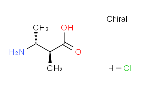 CAS No. 1045816-99-6, (2S,3R)-3-Amino-2-methylbutanoic acid hydrochloride