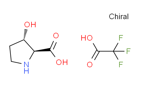 CAS No. 1844898-10-7, (2S,3S)-3-Hydroxypyrrolidine-2-carboxylic acid compound with 2,2,2-trifluoroacetic acid (1:1)