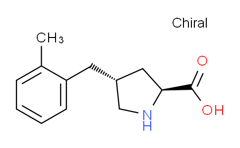 CAS No. 1049978-50-8, (2S,4R)-4-(2-Methylbenzyl)pyrrolidine-2-carboxylic acid