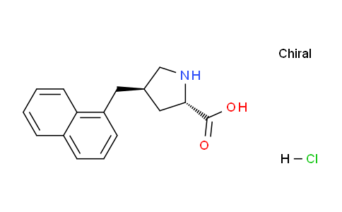 CAS No. 1049740-26-2, (2S,4R)-4-(Naphthalen-1-ylmethyl)pyrrolidine-2-carboxylic acid hydrochloride