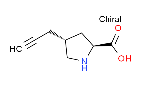 CAS No. 1049984-28-2, (2S,4R)-4-(Prop-2-yn-1-yl)pyrrolidine-2-carboxylic acid
