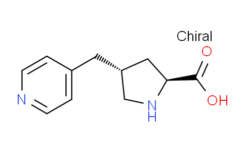 CAS No. 1049984-09-9, (2S,4R)-4-(Pyridin-4-ylmethyl)pyrrolidine-2-carboxylic acid