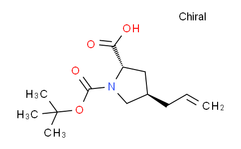 CAS No. 224645-82-3, (2S,4R)-4-Allyl-1-(tert-butoxycarbonyl)pyrrolidine-2-carboxylic acid
