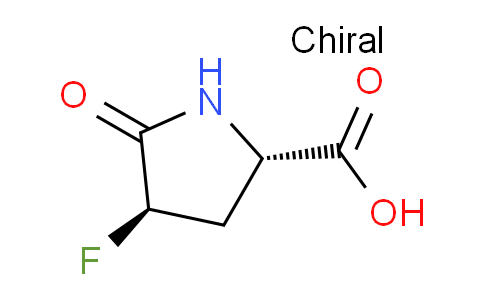 CAS No. 237076-75-4, (2S,4R)-4-Fluoro-5-oxopyrrolidine-2-carboxylic acid
