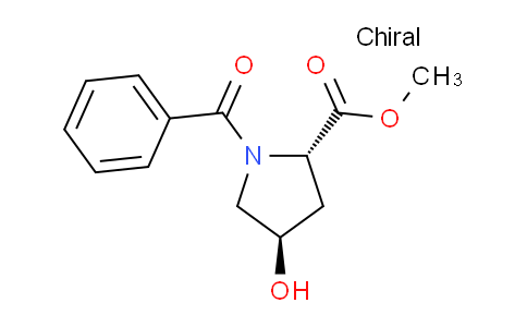CAS No. 31560-20-0, (2S,4R)-Methyl 1-benzoyl-4-hydroxypyrrolidine-2-carboxylate
