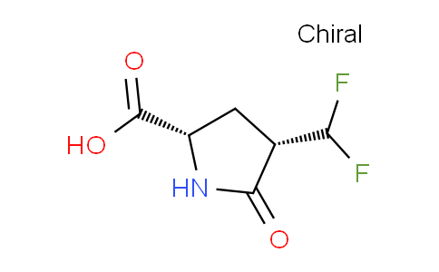CAS No. 527705-01-7, (2S,4S)-4-(Difluoromethyl)-5-oxopyrrolidine-2-carboxylic acid
