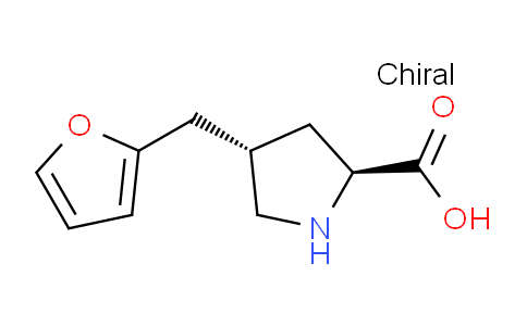 CAS No. 959575-43-0, (2S,4S)-4-(Furan-2-ylmethyl)pyrrolidine-2-carboxylic acid