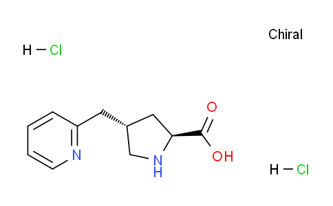 CAS No. 1415039-23-4, (2S,4S)-4-(Pyridin-2-ylmethyl)pyrrolidine-2-carboxylic acid dihydrochloride