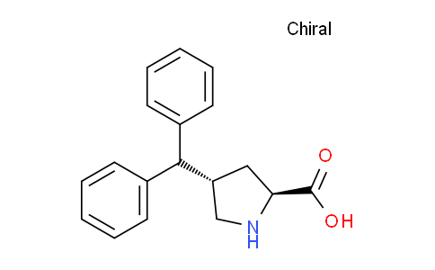CAS No. 1049982-09-3, (2S,4S)-4-Benzhydrylpyrrolidine-2-carboxylic acid
