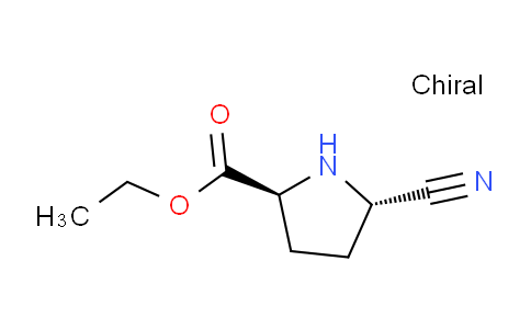 CAS No. 435274-88-7, (2S,5S)-Ethyl 5-cyanopyrrolidine-2-carboxylate