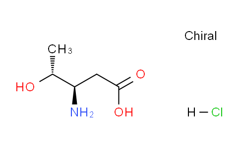 CAS No. 336182-14-0, (3R,4R)-3-Amino-4-hydroxypentanoic acid hydrochloride