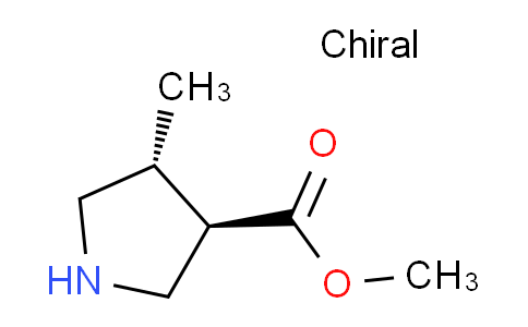 CAS No. 1260603-20-0, (3R,4R)-Methyl 4-methylpyrrolidine-3-carboxylate
