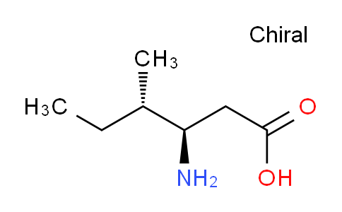 CAS No. 75946-24-6, (3R,4S)-3-Amino-4-methylhexanoic acid