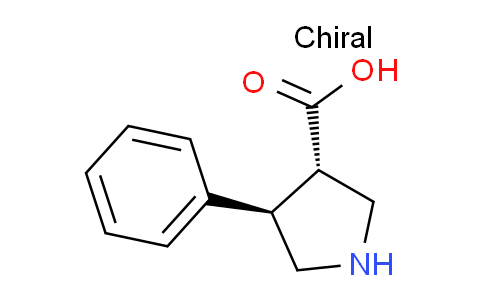 CAS No. 1049984-33-9, (3S,4R)-4-Phenylpyrrolidine-3-carboxylic acid