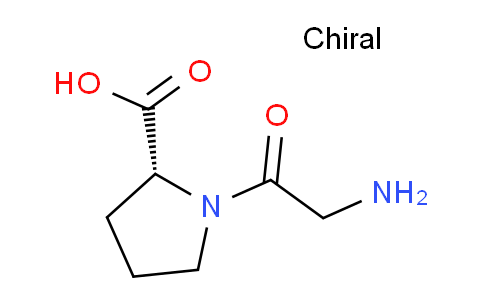 CAS No. 71884-56-5, (R)-1-(2-Aminoacetyl)pyrrolidine-2-carboxylic acid
