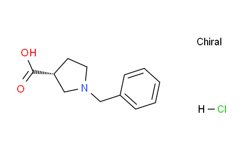 CAS No. 1082055-65-9, (R)-1-Benzylpyrrolidine-3-carboxylic acid hydrochloride
