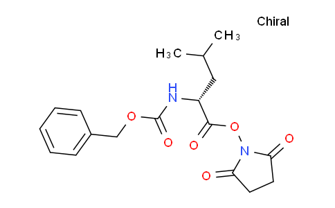CAS No. 65581-25-1, (R)-2,5-Dioxopyrrolidin-1-yl 2-(((benzyloxy)carbonyl)amino)-4-methylpentanoate
