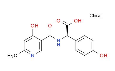 CAS No. 70785-61-4, (R)-2-(4-Hydroxy-6-methylnicotinamido)-2-(4-hydroxyphenyl)acetic acid