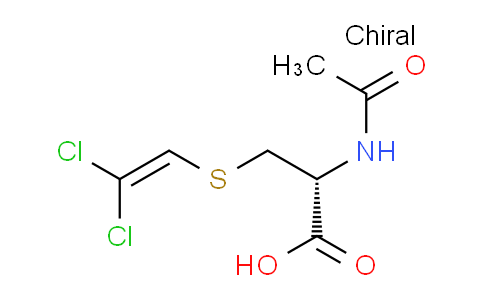 CAS No. 126543-43-9, (R)-2-Acetamido-3-((2,2-dichlorovinyl)thio)propanoic acid