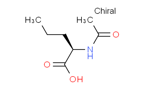 CAS No. 57357-56-9, (R)-2-Acetamidopentanoic acid