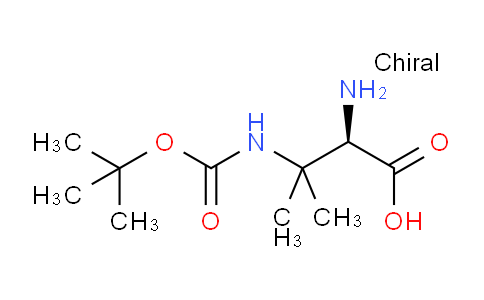 CAS No. 2007915-76-4, (R)-2-Amino-3-((tert-butoxycarbonyl)amino)-3-methylbutanoic acid