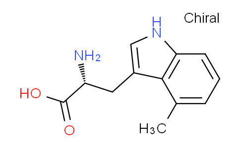 CAS No. 141979-69-3, (R)-2-Amino-3-(4-methyl-1H-indol-3-yl)propanoic acid