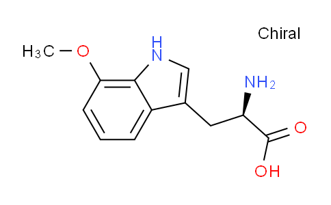 CAS No. 808145-87-1, (R)-2-Amino-3-(7-methoxy-1H-indol-3-yl)propanoic acid