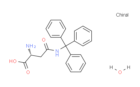 CAS No. 1998701-21-5, (R)-2-Amino-4-oxo-4-(tritylamino)butanoic acid hydrate